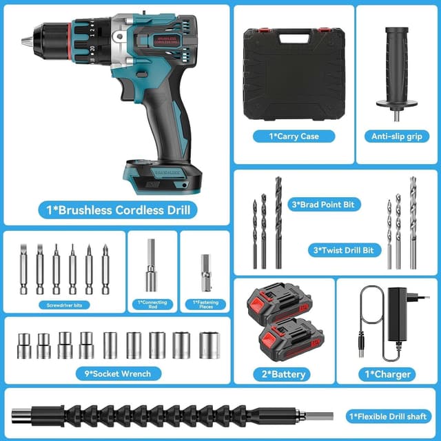 Thumbnail 5 de PONOSEU 21V Brushless 80 Nm