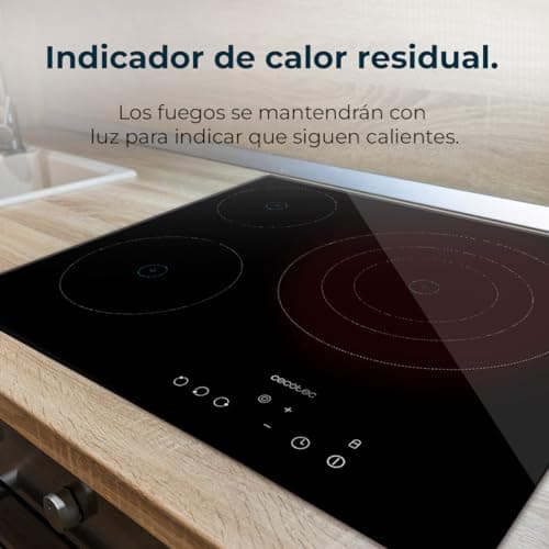 Thumbnail 9 de Cecotec Plaque Vitrocéramique 3 Feux Bolero Squad V 3001, 5700W ⚙
