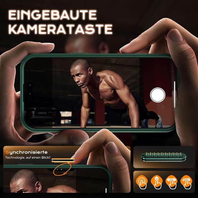 Detalle 1 de TOCOL iPhone 16 Pro Hülle i MagSafe