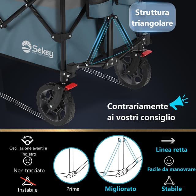 Thumbnail 3 de Sekey XXL Plus Carrello pieghevole 200 l