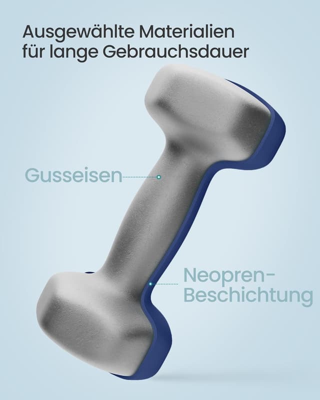 Thumbnail 4 de Songmics Hantel-Set 6er 1–5 kg