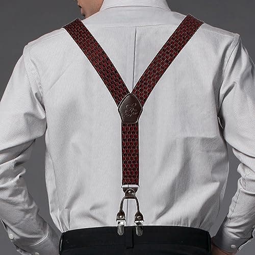 Thumbnail 5 de Bretelles KANGDAI homme 6 clips ⚙