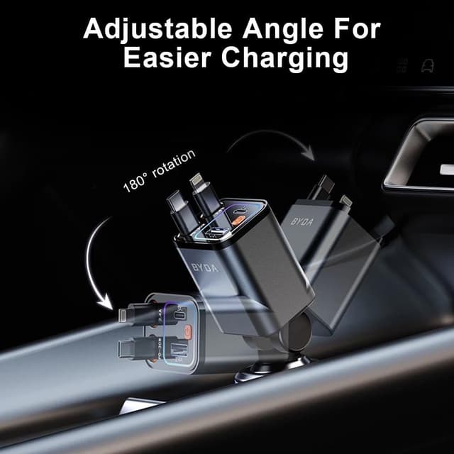 Thumbnail 5 de Chargeur de Voiture rétractable 69 W