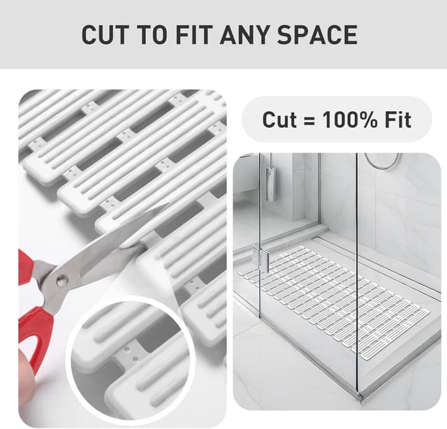 Thumbnail 5 de XIYUNTE Large Shower Mat 90x40cm non slip