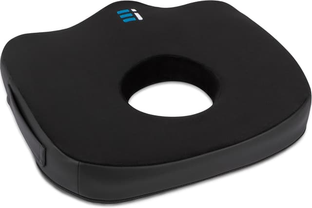 Detalle de Large Donut Cushion for Coccyx Pain (Premium Orthopaedic Memory Foam Seat Cushion) – for tailbone relief