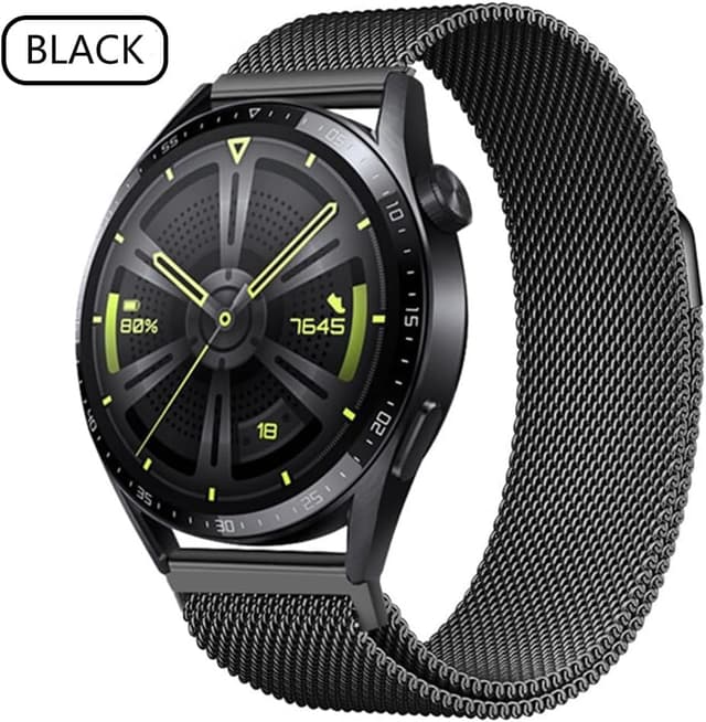 Detalle 2 de PDSQL Edelstahl Mesh Uhrenarmband mit Magnetverschluss – Ersatzband in 14–24 mm