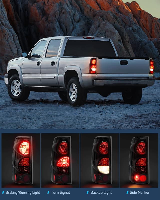 Thumbnail 3 de Nilight Silverado Tail Light Assembly 99–07