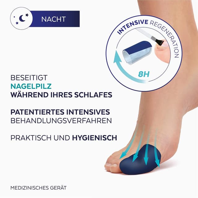 Thumbnail 3 de PODERM Nachtpflege 2in1 für beschädigte Nägel 🩺