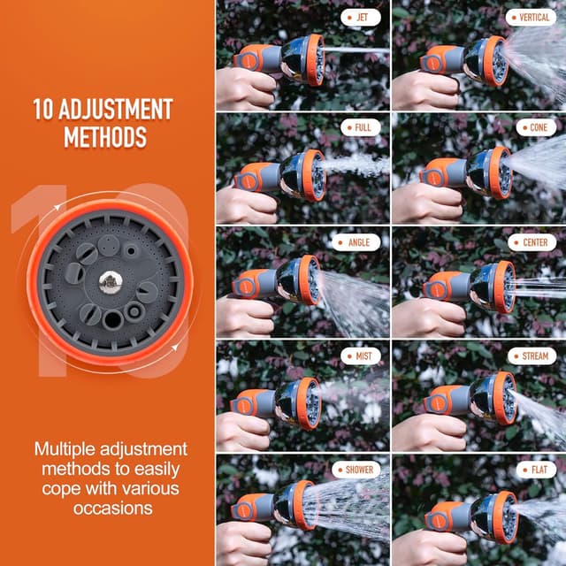 Thumbnail 5 de BIBURY Upgraded Garden Hose Spray Gun Set