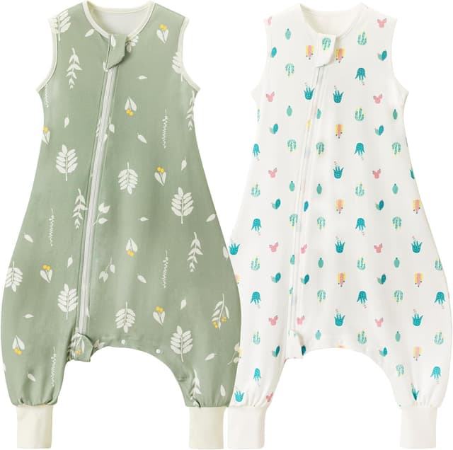 Detalle de Nivolltha sac de couchage bébé 1 TOG en coton 100% avec pieds