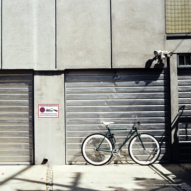 Thumbnail 2 de STROBO Privatgrundstück Schild 40x30cm Alu