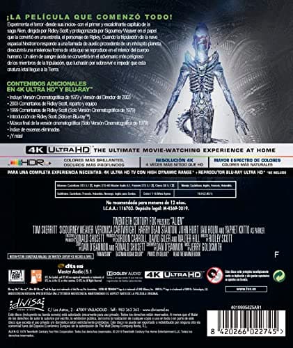 Detalle 2 de Divisa HV Alien 1 El Octavo Pasajero