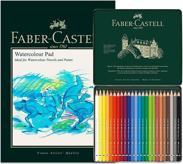 Thumbnail 5 de Faber-Castell 110024 Estuche Metal con 24 Lápices Polychromos 🎨