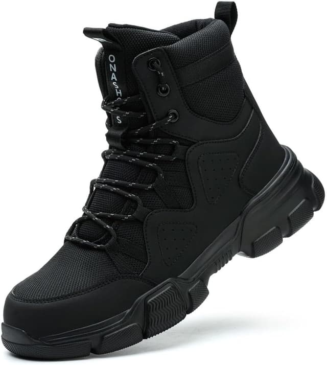 Detalle de Rona Safety Shoes & Boots with Steel Toe Cap – Lightweight, Comfortable & Anti-slip