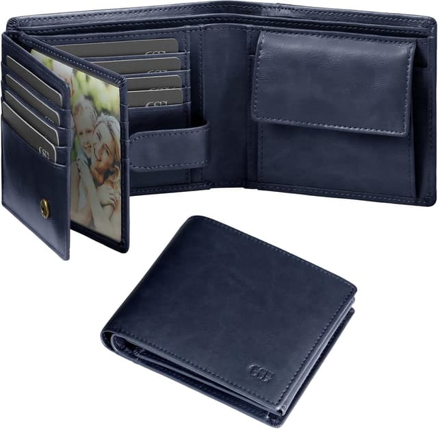 Detalle de GSG Since 1998 RFID leather wallet