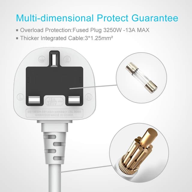 Thumbnail 4 de Hulker 6 USB Ports Extension Lead