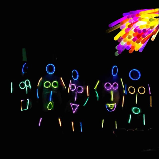 Thumbnail 4 de AuFiiy Glow Sticks 100 pack 8 inch