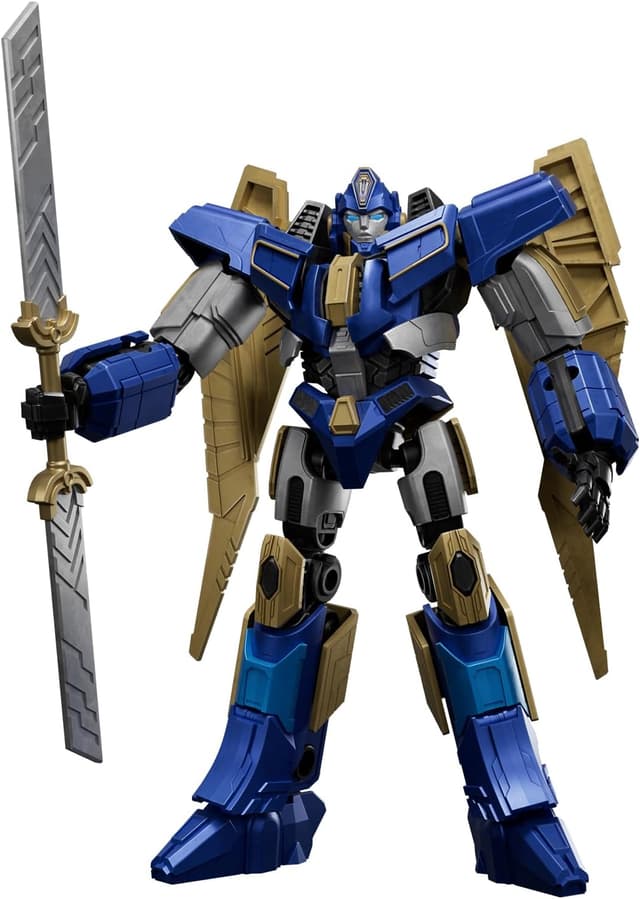 Detalle de BLOKEES Transformers Classic Class 14 Sentinel Prime collectible figure with light-up eyes