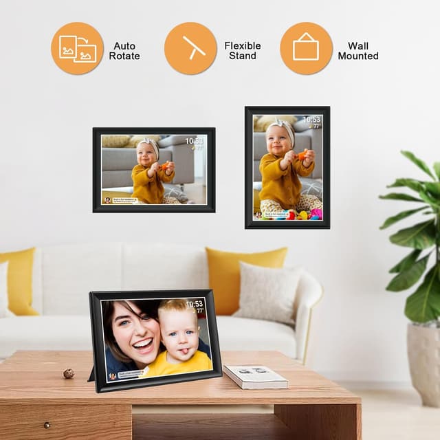 Thumbnail 6 de Frameo Digitaler Bilderrahmen 10,1 Zoll