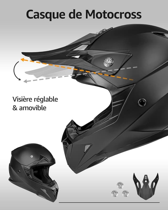 Detalle 2 de YEMA YM-915 Casco Motocross