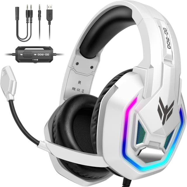 Detalle de YPBDAN 7.1 gaming headset with 50mm drivers