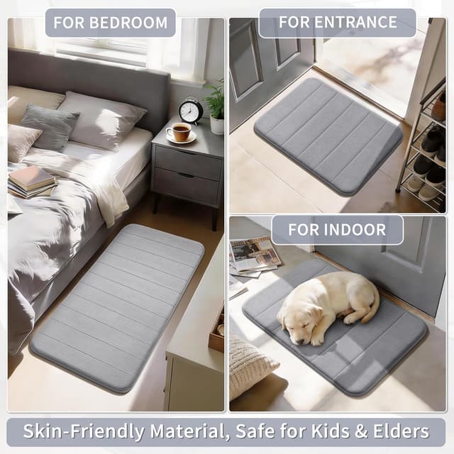 Thumbnail 5 de Yimobra Memory Foam Bath Mat, 24x17 ⚙