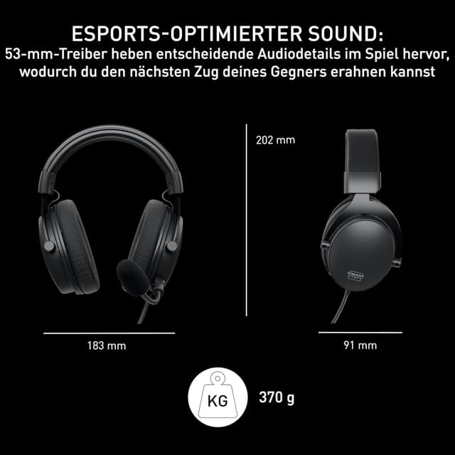 Detalle 2 de Xtrfy H2 Profi Gaming-Headset 53 mm