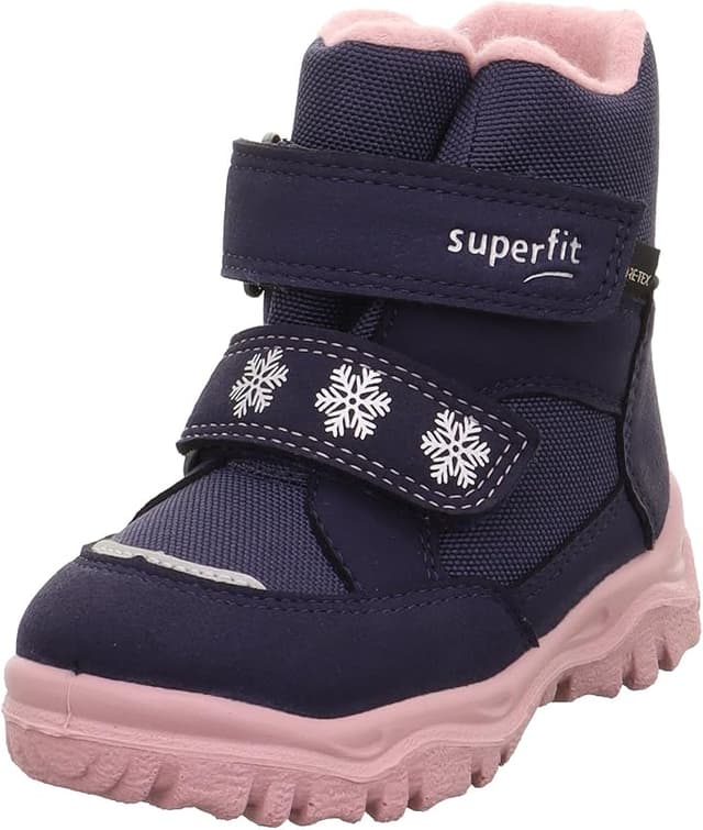 Detalle de Superfit HUSKY1 Botas de Nieve Warm Gore-Tex ❄️ Blau/Rosa