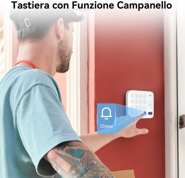 Detalle de CPVAN CP10 Pro tastiera allarme wireless K01