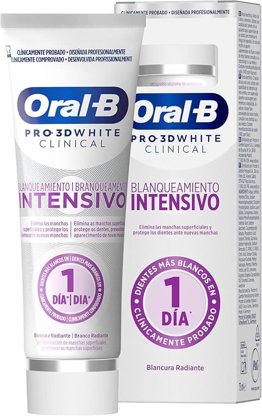 Thumbnail 4 de Oral-B 3D White Advanced Luxe Perfection Pasta dental 12x75 ml 🪥