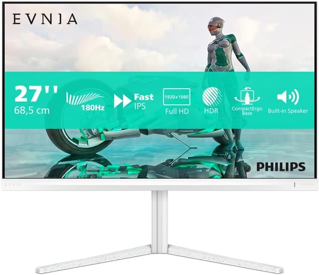 Detalle 2 de Philips Evnia 27M2N3201A 27in IPS Gaming Monitor