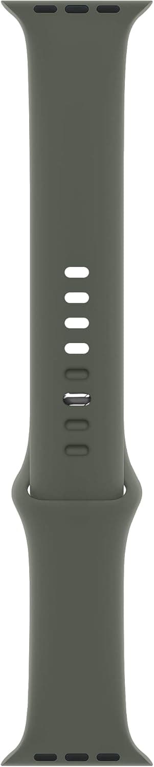 Detalle de Bracelet DONEGANI C1B en silicone pour Apple Watch (SE/Series 10/9/8/7/6/5/4/3/2/1) — tailles 38 à 49 mm