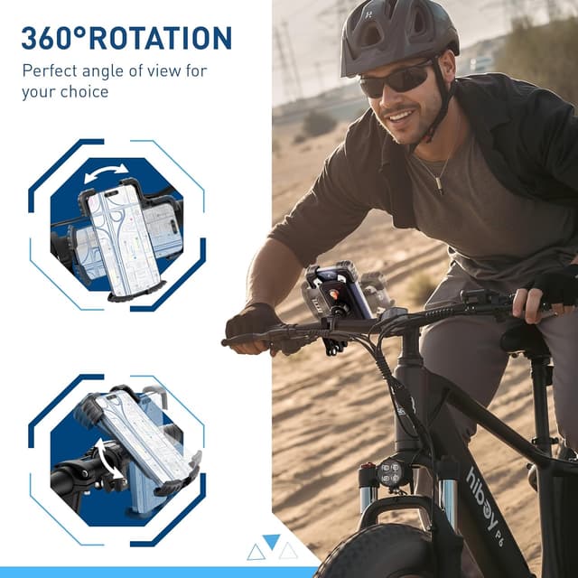 Thumbnail 4 de Hiboy Bike Phone Holder 360° Rotatable Mount