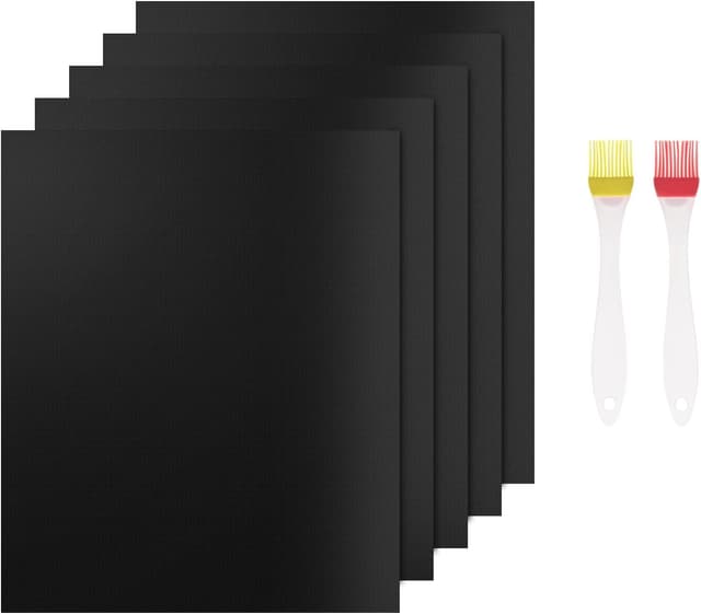Imagen de Tappetini barbecue 40 x 33 cm riutilizzabili 5 pezzi en OfertitasTOP