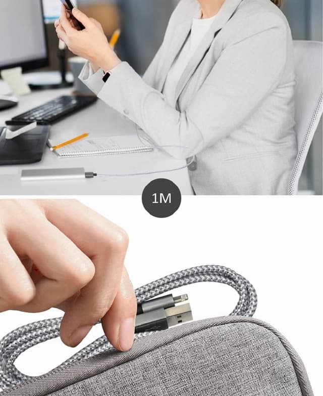 Thumbnail 6 de IDISON iPhone lightning cable 4‑pack, 2M–3M lengths