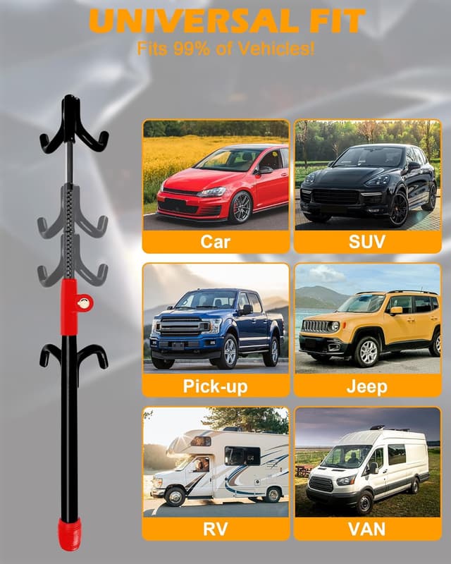 Thumbnail 4 de Tevlaphee Steering Wheel Lock 3-key 🔒