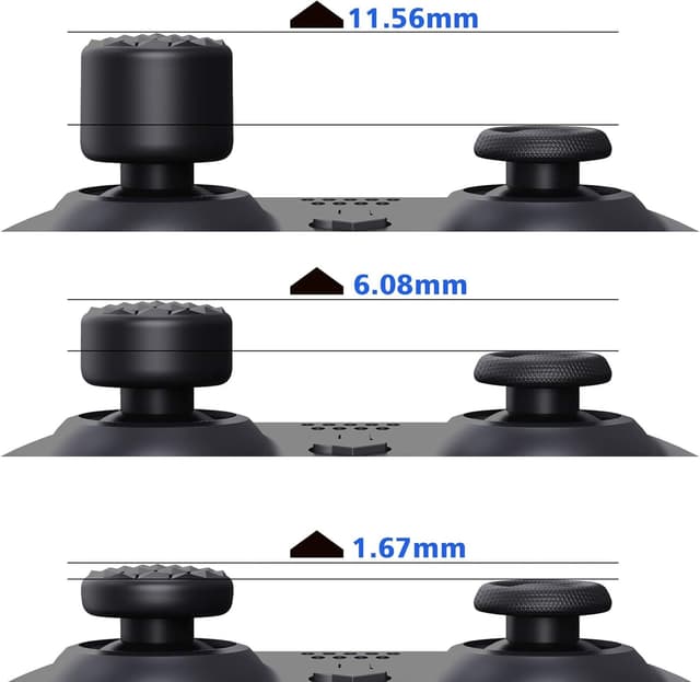 Thumbnail 6 de PlayVital Thumbstick Kappen 3 Höhen