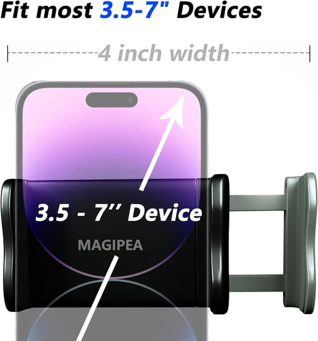 Thumbnail 3 de Universal Flexible Gooseneck Phone Mount 3.5–7"