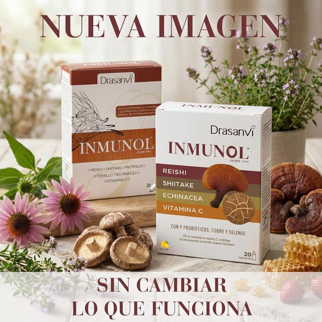 Thumbnail 1 de INMUNOL 20 viales Inmunidad diaria 60 mg