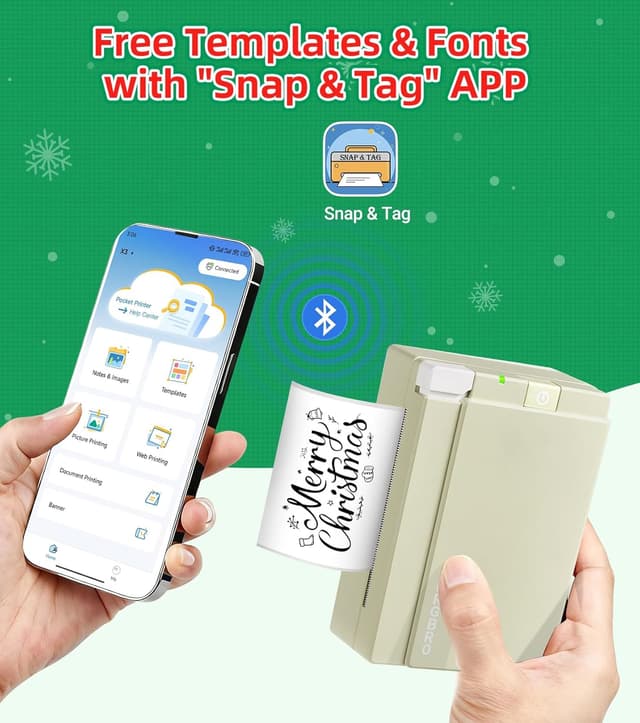 Thumbnail 4 de ORGBRO X3 Mini 2–3 inch thermal sticker printer