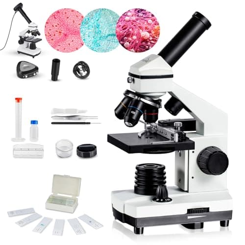 Imagen de MAXLAPTER Compound Microscope 40X–2000X 🔬 en OfertitasTOP