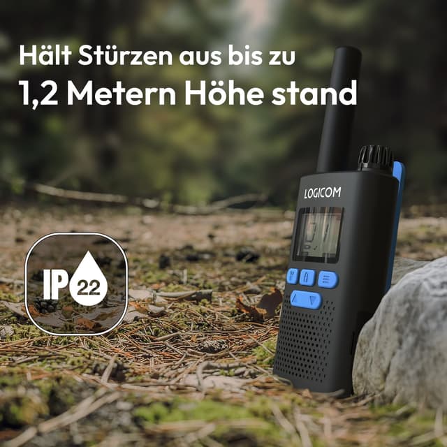 Detalle 2 de Logicom Essential Talkie-Walkie PMR446 10 km