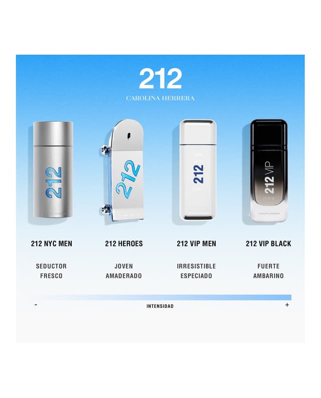 Thumbnail 4 de Carolina Herrera 212 Men Eau de Toilette 100 ml