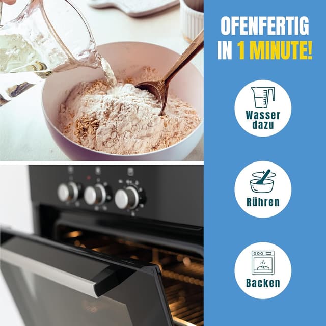 Thumbnail 2 de Marcel's Haferbrot Brotbackmischung 800g 🍞