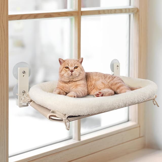 Imagen de PEFUNY Cordless Folding Cat Window Perch en OfertitasTOP