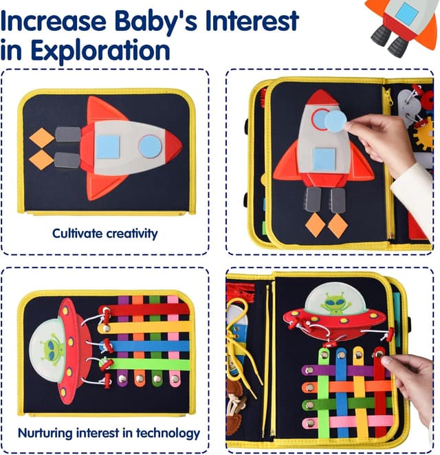 Detalle 2 de Achiyway Giochi Montessori 1-4 anni 🧩