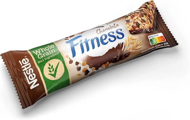 Detalle 1 de Nestlé Fitness Chocolate Barritas, Pack 48 Barritas 🍫