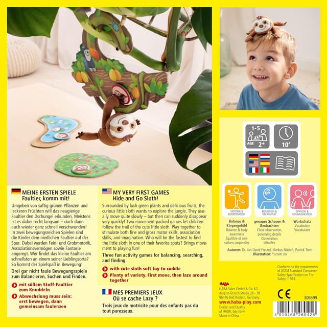 Thumbnail 2 de HABA 306599 Faultier komm mit