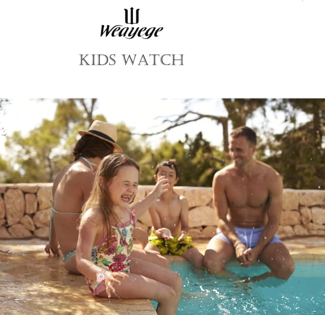Detalle 2 de Kinderuhr Weayege 3ATM für Uhrzeit
