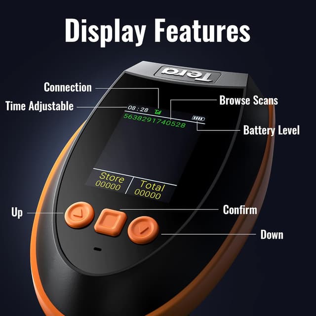 Thumbnail 1 de Tera HW0009 Wireless Barcode Scanner 2D